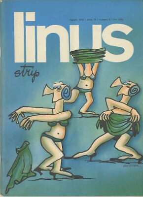 rivista a fumetti LINUS ANNO 1978 NUMERO 8