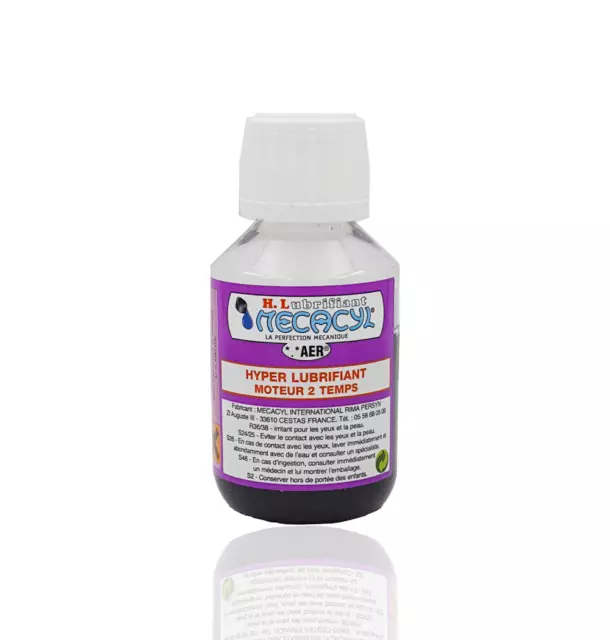 MECACYL AER, hyper lubrifiant pour moteur 2 temps - 100ml