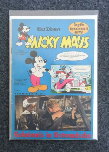 Micky Maus Nr. 45 (7. Nov. 1964) - Disney - Ehapa Verlag - Z. 1-2/2