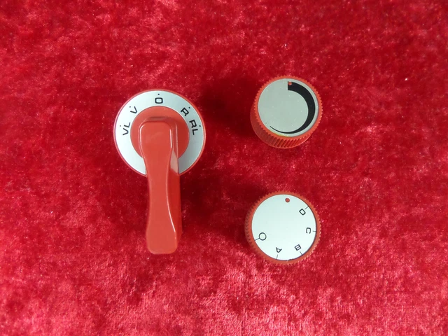 Interruptor principal (horizontal + regulador para proyectores de sonido Eumig y REVUElux Super 8