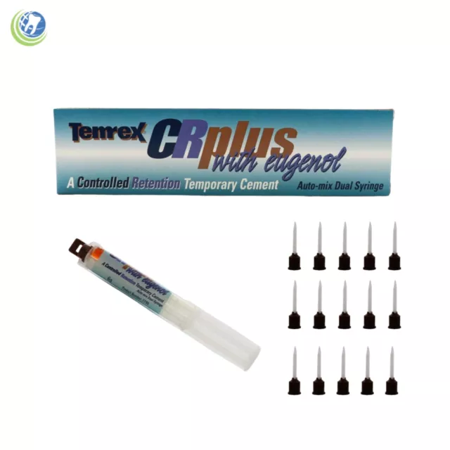 Temrex CR-Plus with Eugenol Controlled Retention Temporary Cement