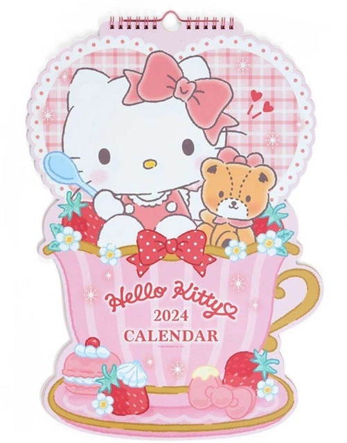 SANRIO HELLO KITTY wall calendar 2024 /very cute/Big size/Only a few