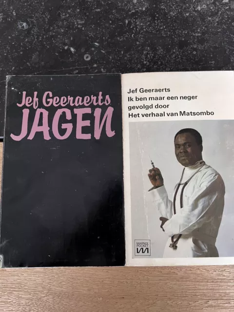 3 boeken Jef Geeraerts: Tien brieven rondom liefde en dood / Jagen / Ik ben maar 2