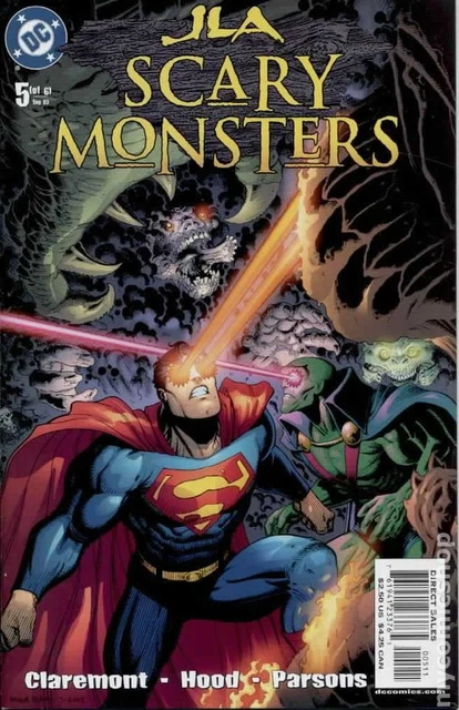 JLA Scary Monsters #5 VG 2003 Stock Image Low Grade