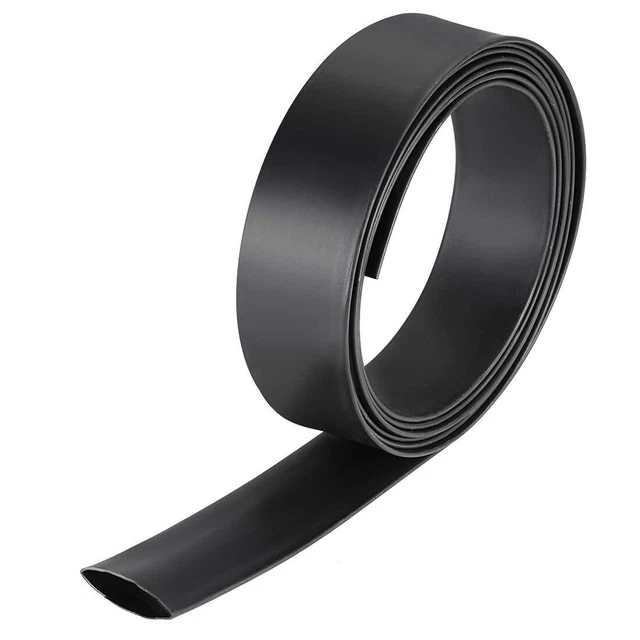 10mm BLACK HEAT SHRINK ELECTRICAL TUBING WRAP HEATSHRINK CAR CABLE 2:1 RATIO