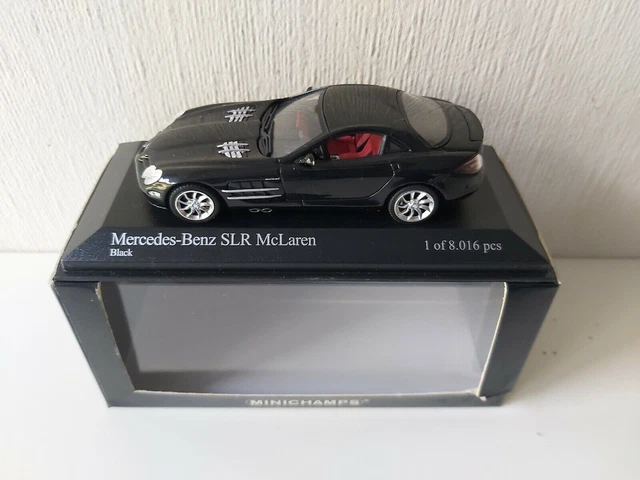 Minichamps 1/43 Mercedes-Benz SLR McLaren - Noire - 2003 - 400033021