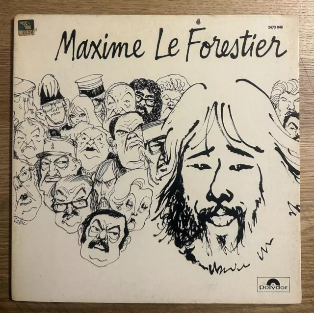 LP - Maxime Le Forestier – Maxime Le Forestier - Pop - 1975