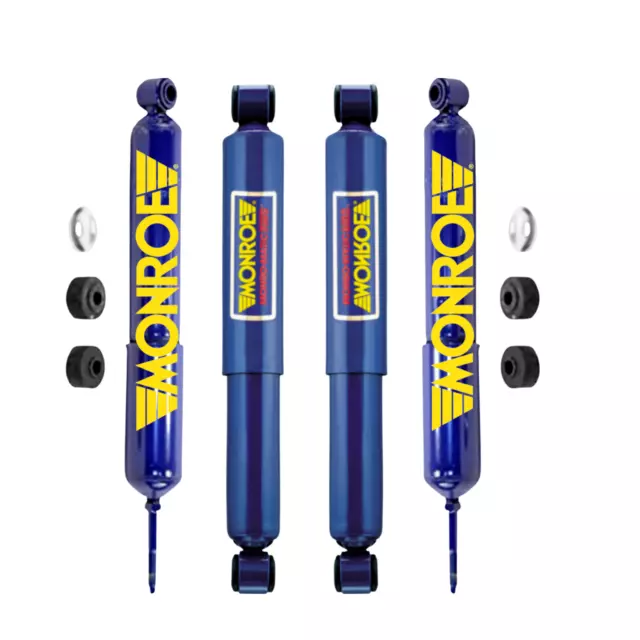 Monroe Front & Rear Shocks Absorbers Kit Set 4PC For Chevy Silverado 2500 HD GMC