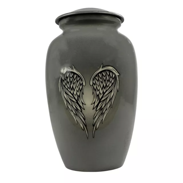 Urns for Ashes Adult Large Cremation Human Funeral Memorial With Heavenly Angel
