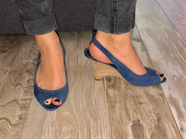 Geox peep sales toe
