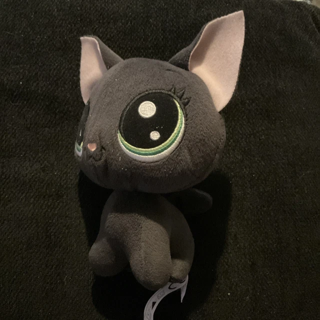 JADE CATKIN SOFT Toy The Little Pet Shop Black Cat Plush 7” 2017