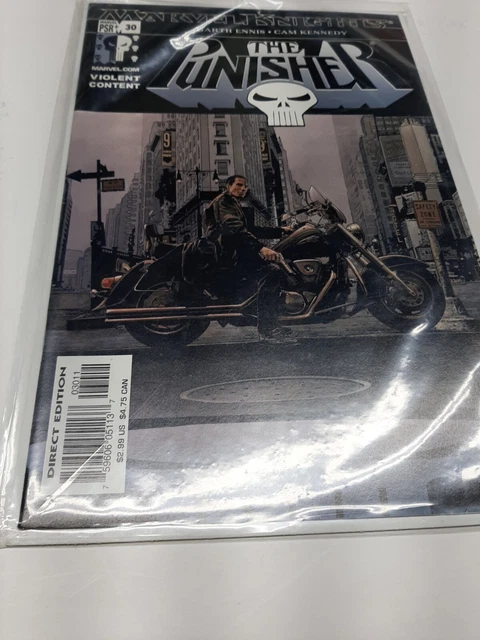The Punisher #30 ,Vol. 6 (2001-2004) Marvel Knights Marvel Comics Direct Edition
