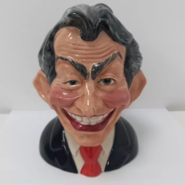 Tony Blair Toby Jug Carlton Ware Ray Noble Bairstow Manor Pottery Ltd Ed RMF04GB