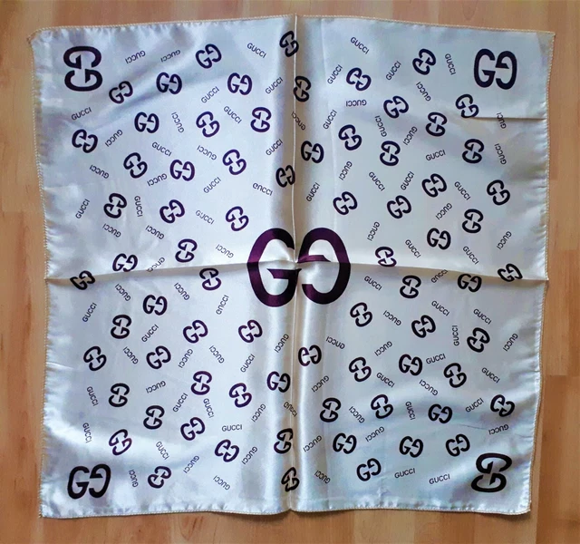 gucci silk handkerchief