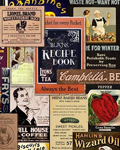 Blank Recipe Book: Recipe Journal ( Gifts for Foodies / Cooks / Chefs / Cooking