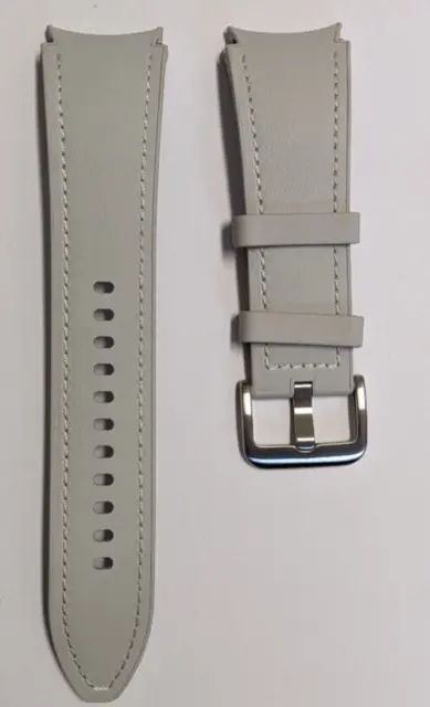 Samsung ET-SHR96 Hybrid Eco-Leather Band (20 mm, M/L) für die Galaxy Watch-Serie