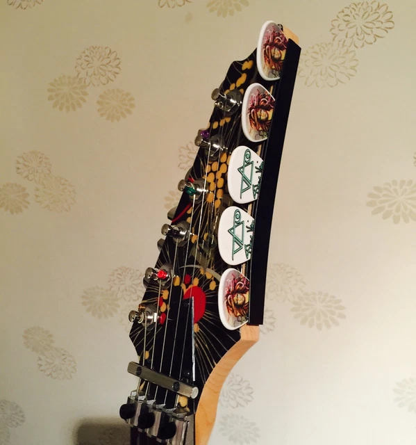 スティーヴ・ヴァイ Steve Vai ギターピック Jim Dunlop Dunlop ギターピック スティーヴ・ヴァイ 483C M01