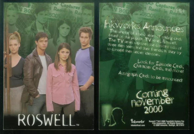 Roswell: Promo-Karten Verschiedene Serien / Jahreszeiten / Sets ... Auswählen / Wählen 3