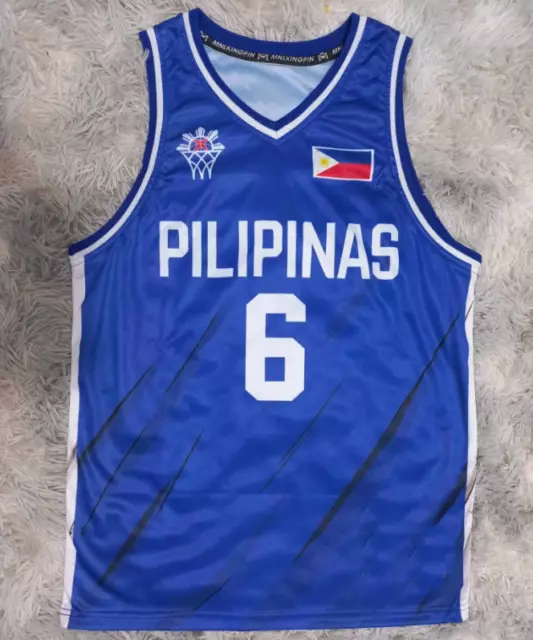New Kai Sotto #11 Team Pilipinas Basketball Jersey Philippines Custom Name  White