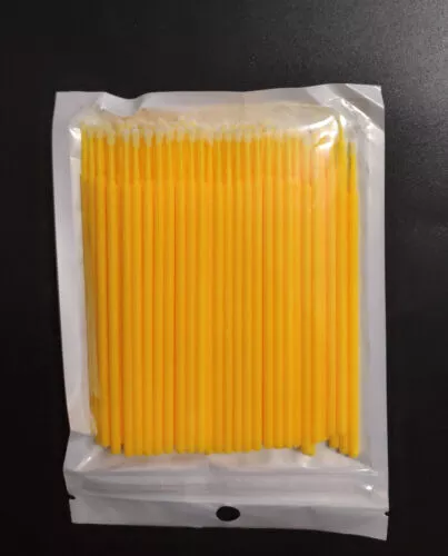 200Pcs Dental Swabs Disposable Mini Applicator Brush Stick Eyelash Extension