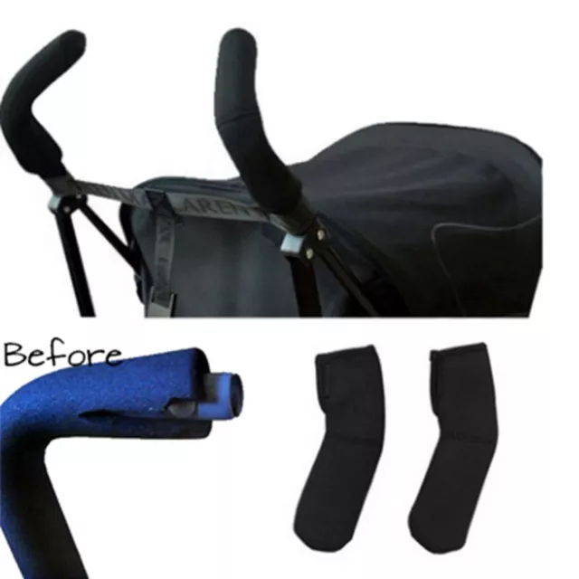 Non-slip Mat Comfortable Baby Pushchair Handle Sleeve Stroller Grip Cover