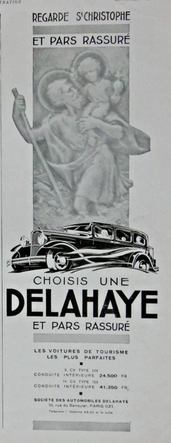 Publicité Originale Mestre & Blatgé – Tourisme Automobile – Années 1920