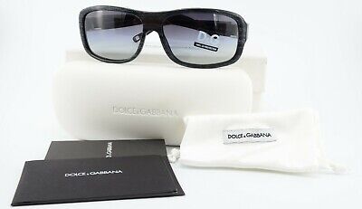 Dolce & Gabbana occhiali da sole DG 4071 1615 62-14 135 BLACK GRAY ITALY + d&g CASE