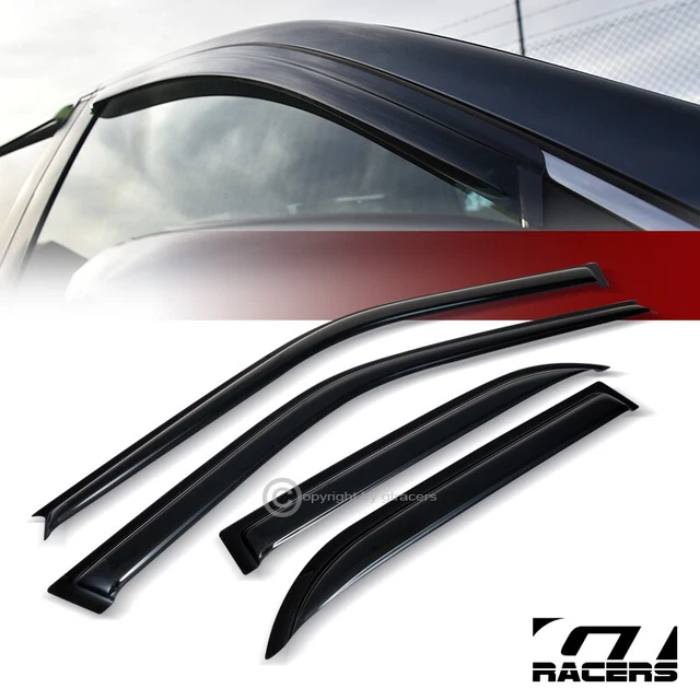 For 1988-1992 Toyota Corolla Sun/Rain Guard Vent Shade Deflector Window Visors
