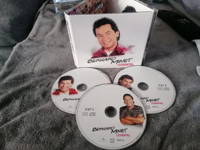 BERNARD MINET BEST Of 3Cd Goldorak/Bioman/Captain Flam/Dragon Ball