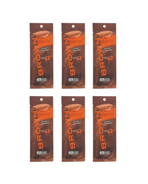 Tannymaxx Marrón/Frutado Funático-Oscuro Loción de Bronceado 6x15 ml/Cosméticos de Solarium