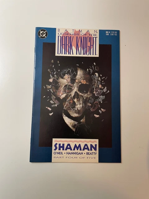 Batman Legends of the Dark Knight #4 1989 DC Comic Book Shaman VF 8.0