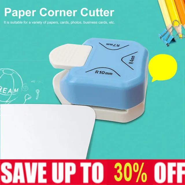 Corner Rounder Punch 3 in 1 Corner Cutter Hole Punch 4mm 7mm 10mm for PapIL