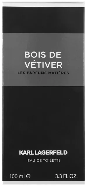 Karl Lagerfeld Bois De Vétiver - Vaporisateur 100 Ml Eau De Toilette - Neuf