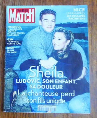 CHANCEL_NICE ATTENTAT_DIOR_G20_...PARIS MATCH N°3556 # 13 JUILLET 2017 SHEILA 