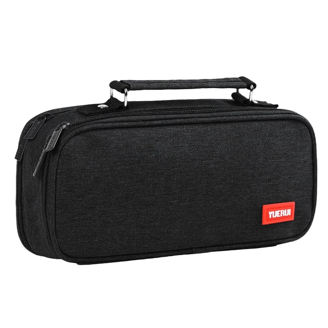 Estuche para adolescentes, gran capacidad con cremallera, unisex, estuche para l