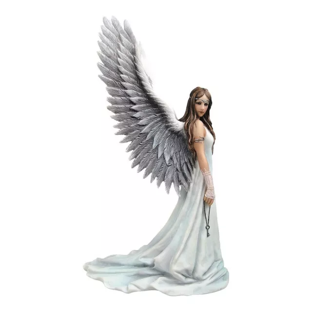 VERONES 9" Spirit Guide Gothic Angel Statue Fairy Figurine Anne Stokes Figure...