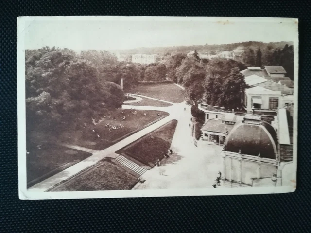 CPA 58 SAINT-HONORE-LES-BAINS - Nièvre - Perspective du Parc