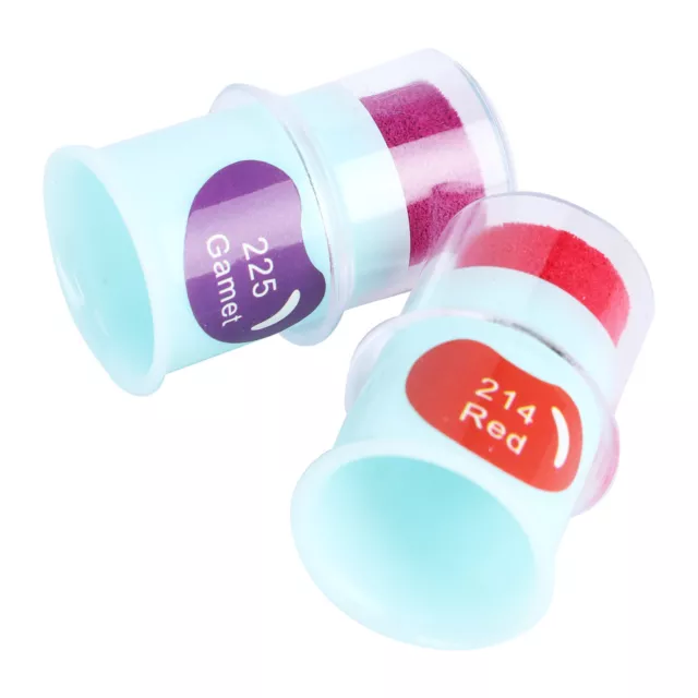 35 Stück Finger-Stempelkissen Mini-DIY-Stempelkissen Leuchtende Farben Zum ◈