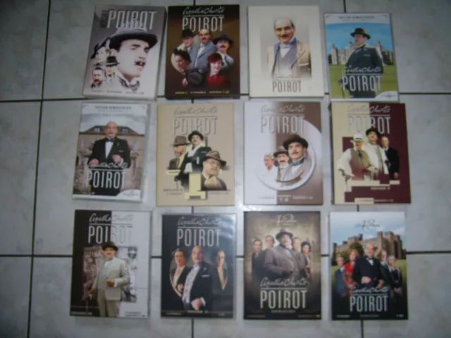 Hercule Poirot - L'intégrale des saisons 1 à 13 - Coffret 47 DVD: DVD et  Blu-ray 