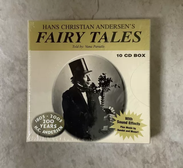 Hans Christian Andersen's Fairy Tales 10 Cd Set - New & Sealed.