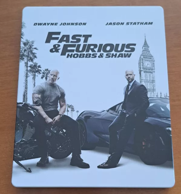 Steelbook Blu Ray Fast And Furious Hobbs And Shaw 4k
