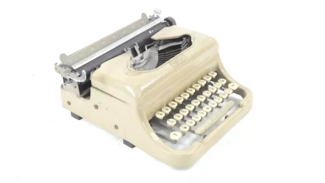 Maquina De Escribir Alba Año 1954 Made In Italy Typewriter Schreibmaschine