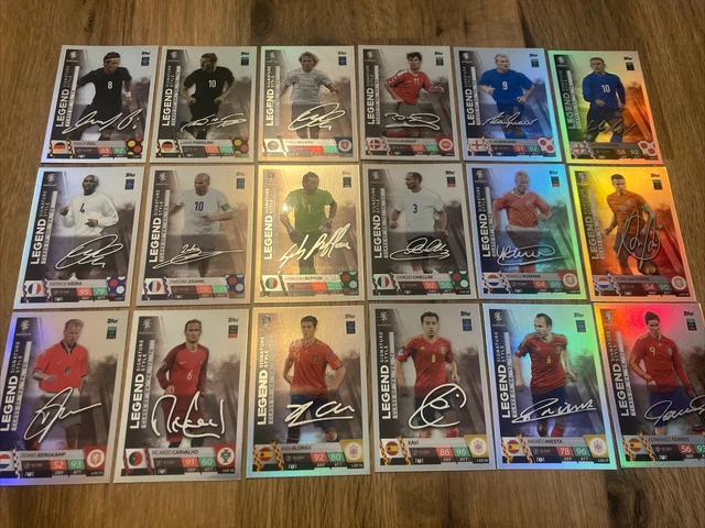 Topps Match Attax Euro 2024 – Full Set Of 17 Master Limited Edition Cards (NEW)