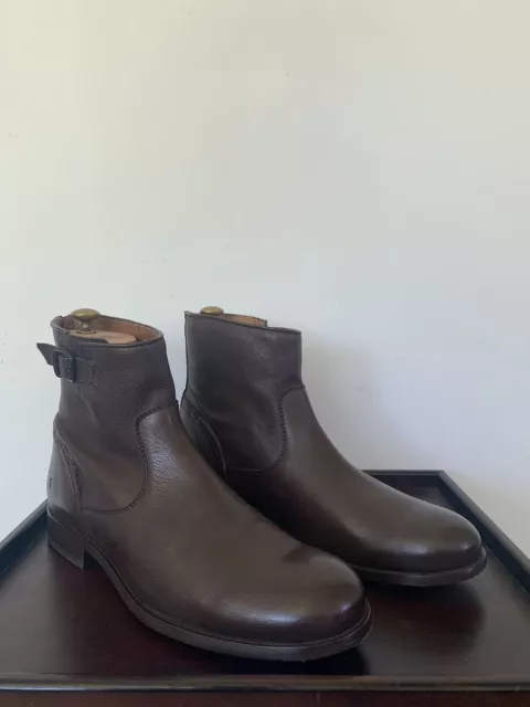 FRYE BROWN ENGINEER Ankle Boots Men’s Size 13 $100.00 - PicClick