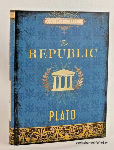 THE REPUBLIC by Plato Unabridged Classic Hardcover with dustjacket *Brand New*