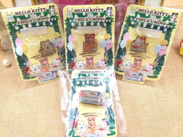 Sanrio Hello Kitty x Chica Umino Enamel Pin Collaboration License Set Japan 2019