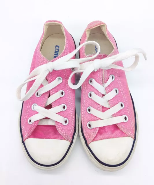 Converse Shoes Chuck Taylor Ox All Star Baby Pink Sneakers Size 11 C Girls Kids