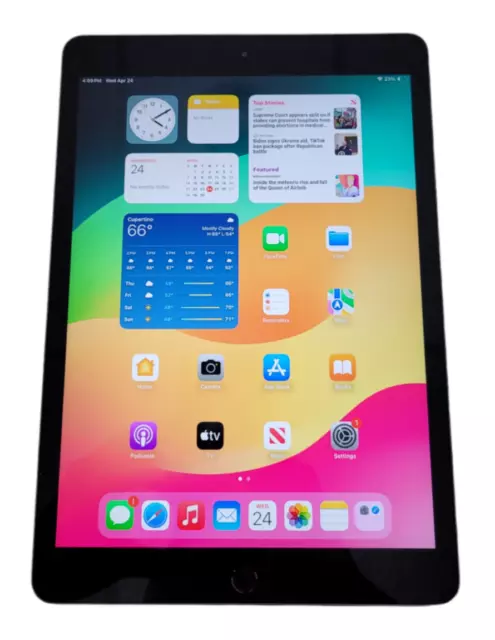 Apple iPad 8th Gen. 128GB, Wi-Fi 10.2 in - Space Gray (No AC)