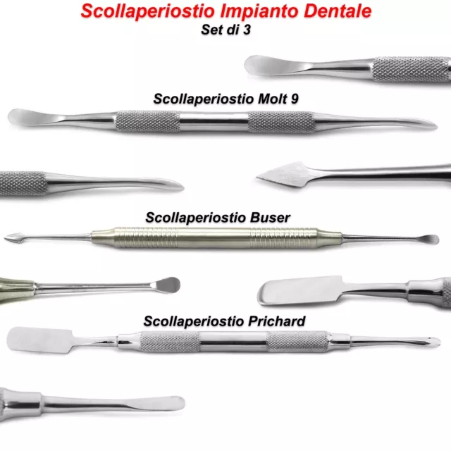 Scollaperiostio Impianto Dentale Rialzo del Seno Scollaperiosteo Molt Prichard