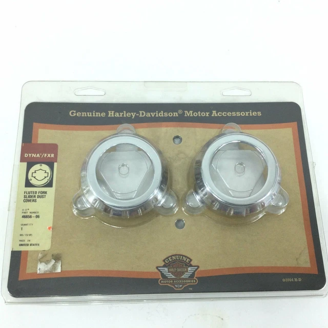 NOS GENUINE HARLEY Davidson Dyna Softail Fork Slider Dust Cover 46656